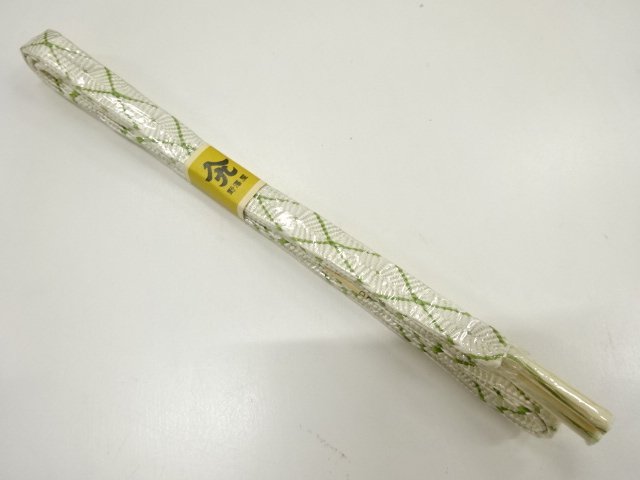 JAPANESE KIMONO / UNUSED HAND-TIED OBIJIME